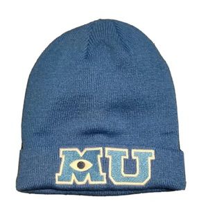 Knit hat monsters inc